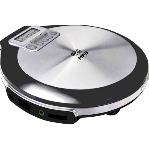 Prijenosni CD player SoundMaster CD9220 CD, CD-R, CD-RW, MP3 Funkcija punjenja baterije Crna/siva slika