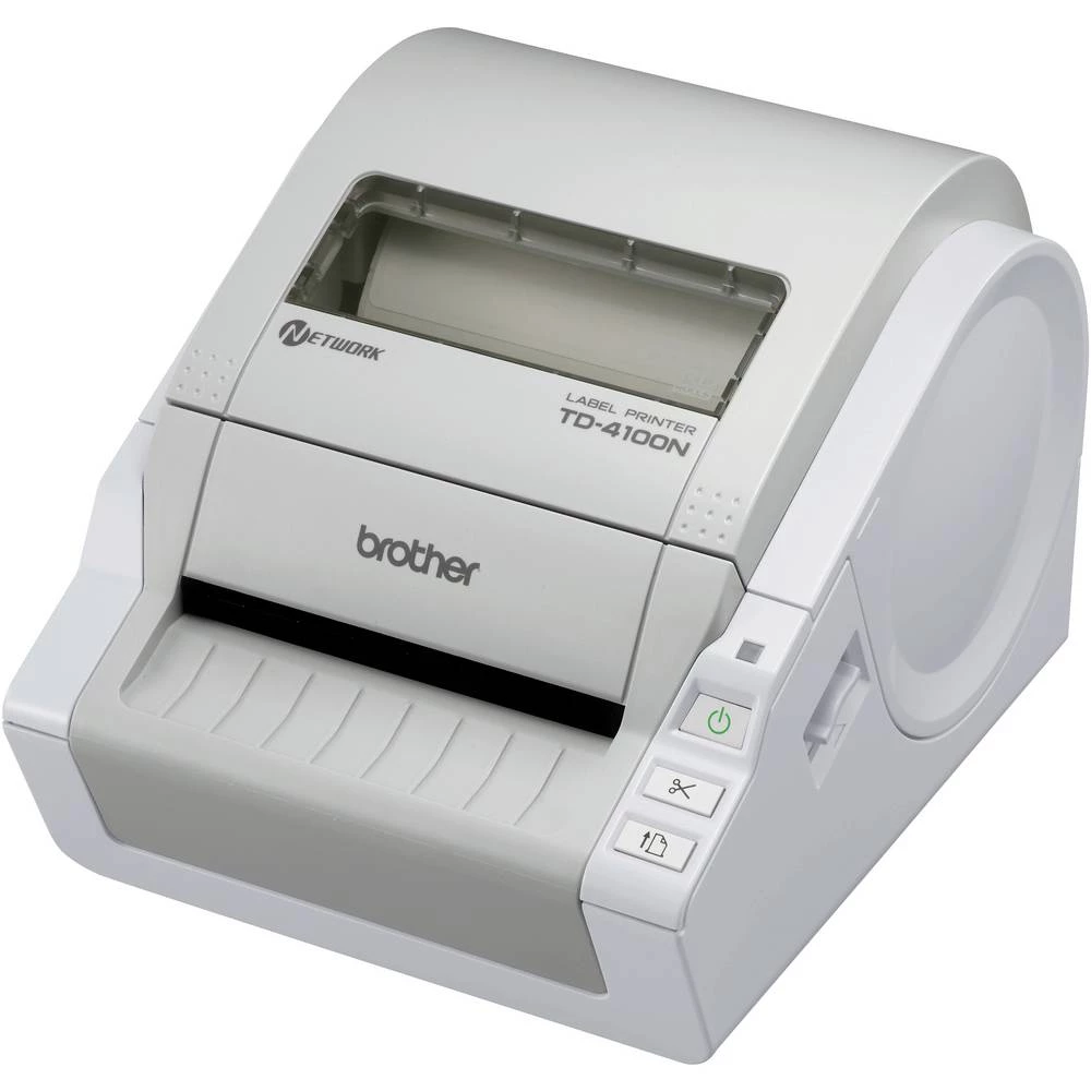 Brother TD-4100N naljepnice izravna termalna 300 x 300 dpi Širina etikete (maks.): 102 mm USB, rs-232, lan slika