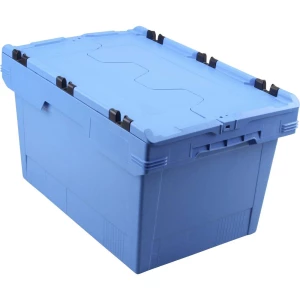 Kutija s poklopcem sa šarkom (Š x V x d) 600 x 349 x 400 mm Plava boja Allit ProfiPlus CrocoLid 40/32 456661 1 ST slika