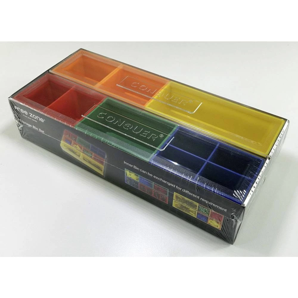 Sortirna kutija (D x Š x V) 62, 6 mm, mm x 60 mm x 278 mm Broj odjeljaka: 9 slika