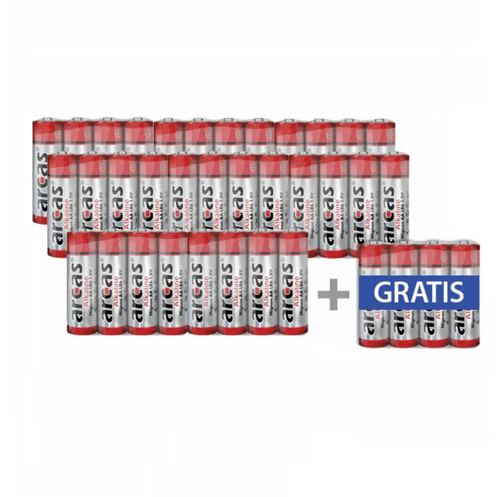 Arcas LR03 mignon (AA) baterija alkalno-manganov 1.5 V 36 St. slika