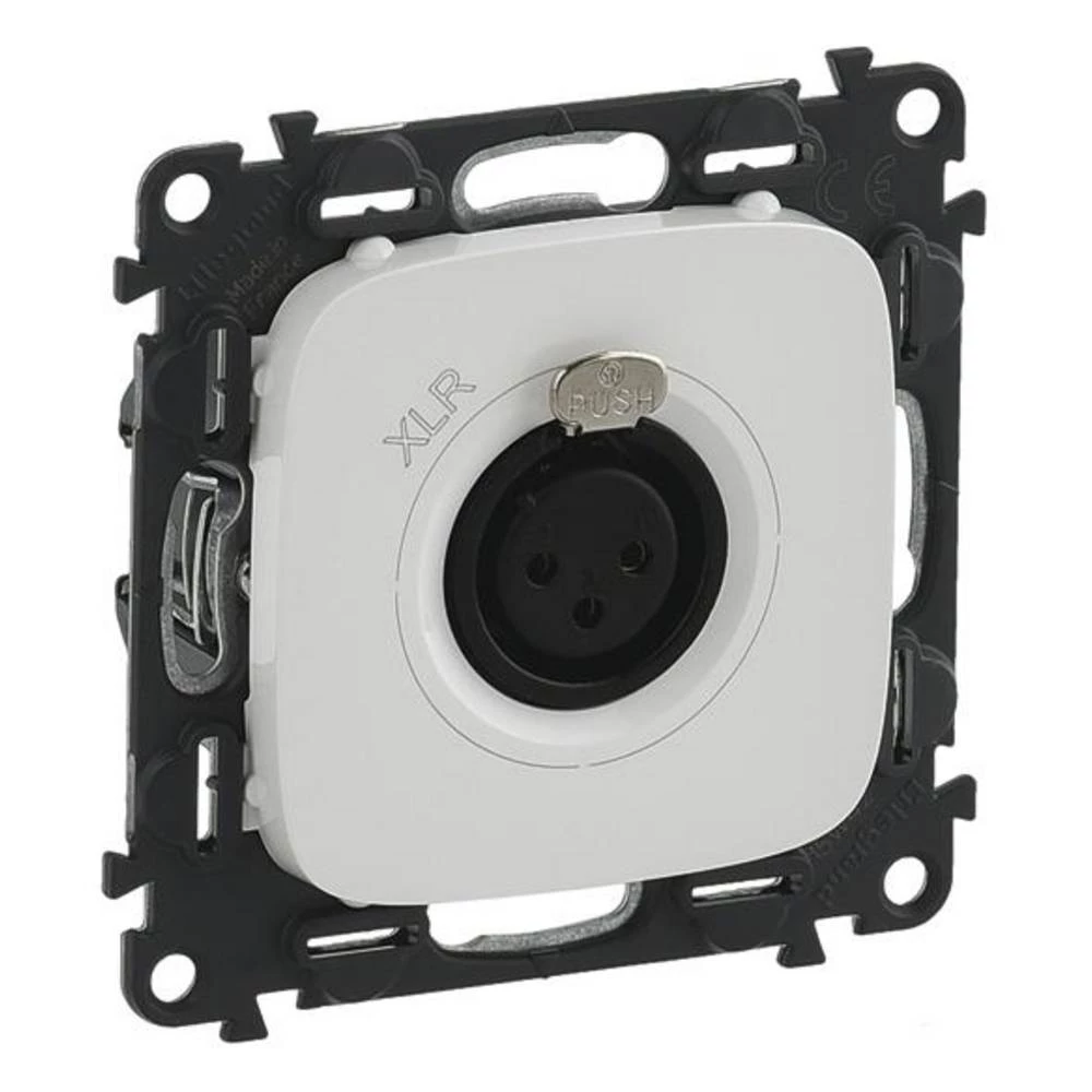 Legrand   XLR utičnica Valena Life Allure bijela 754735 slika