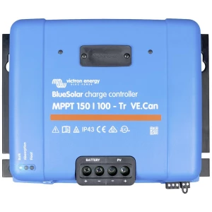 Victron Energy BlueSolar 150/100-Tr VE.Can solarni regulator punjenja mppt 12 V, 24 V, 48 V 100 A slika