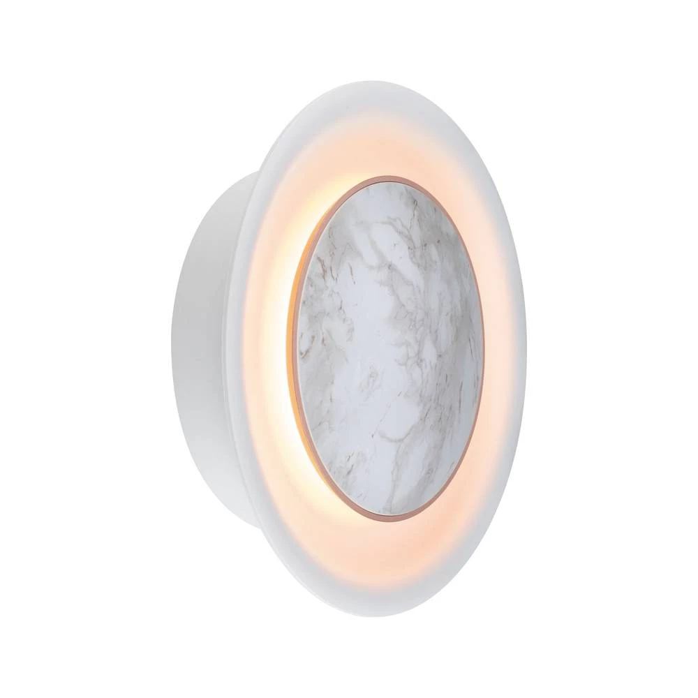 LED zidna svjetiljka 6.3 W Toplo-bijela Paulmann Neordic Tiril 79700 Mramorna, Bakrena, Bijela slika