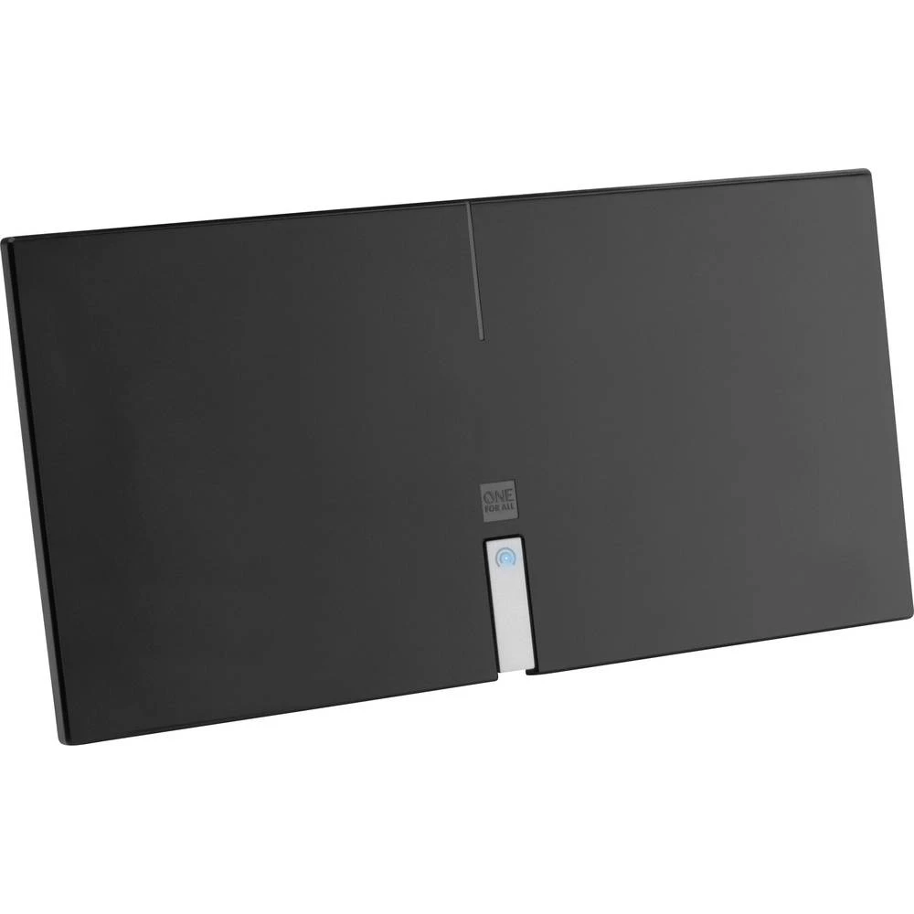 Aktivna DVB-T/T2 ravna antena One For All SV 9435 Unutrašnje područje Amplifikacija=46 dB Crna slika