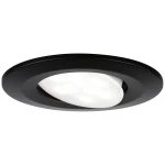 LED ugradna svjetiljka Calla zakretna IP65 okrugla 90mm 30° 6W 500lm 230V 4000K mat crna Paulmann 92461  LED ugradna svjetiljka   LED  6 W crna (mat)