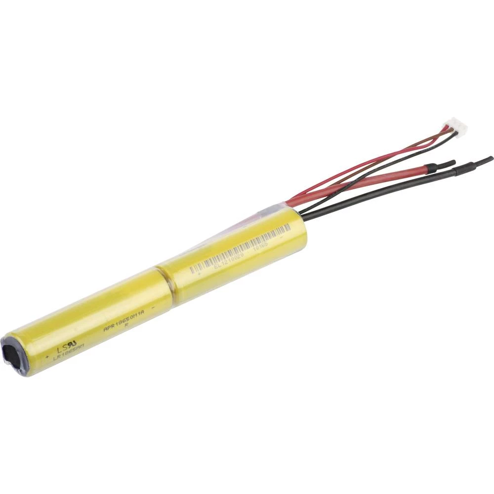 Aku-pack 2x 18650 Kabel, Utikač LiFePO 5 XCell Inline L1x2 6.6 V 1100 mAh slika