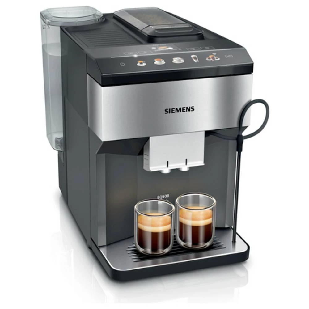 Siemens EQ500 classic connect TP516DX3 aparat za kavu crna, plemeniti čelik slika