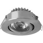 LED ugradno svjetlo za kupaonicu 6.5 W toplo-bijela Megaman MM76731 Rico plemeniti čelik (brušeni)