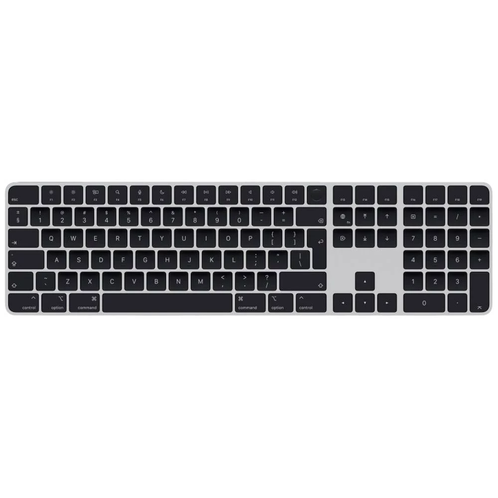 Apple Magic tipkovnica s Touch ID-om i numeričkom tipkovnicom za Mac modele s Apple čipom - crna, engleska (međunarodna) Apple Magic Keyboard mit Touch ID und Num Key Bluetooth® tipkovnica cr slika