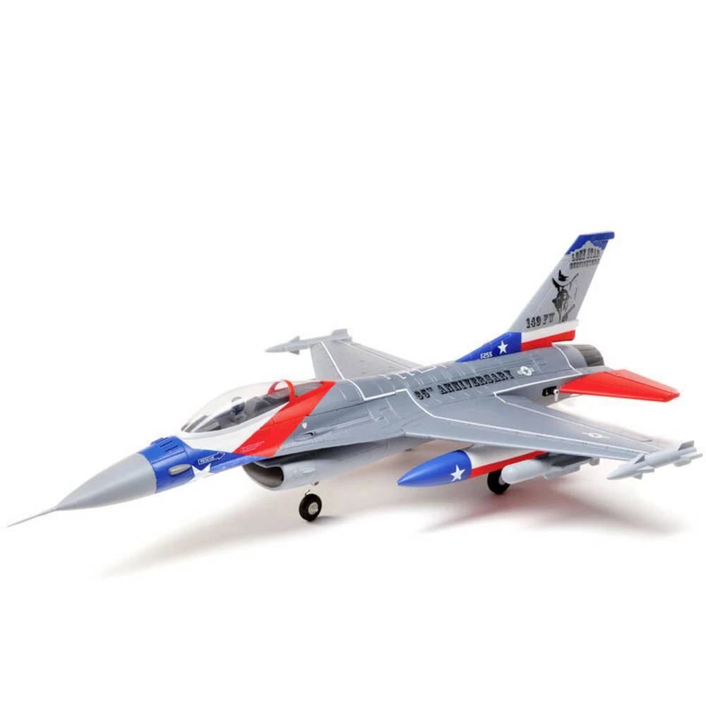 E-flite F-16 Falcon 64mm EDF PNP srebrna rc model mlažnjaka pnp slika