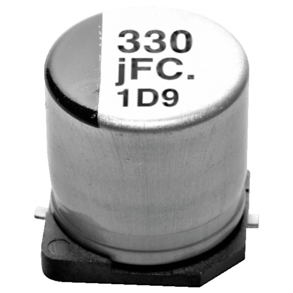 Panasonic elektrolitski kondenzator 6.3 V 20 % (Ø x V) 4 mm x 5.4 mm 1 kom. slika
