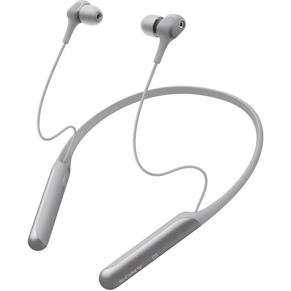 Bluetooth® Naglavne slušalice Sony WI-C600N U ušima Slušalice s mikrofonom, Poništavanje buke, NFC Srebrna slika