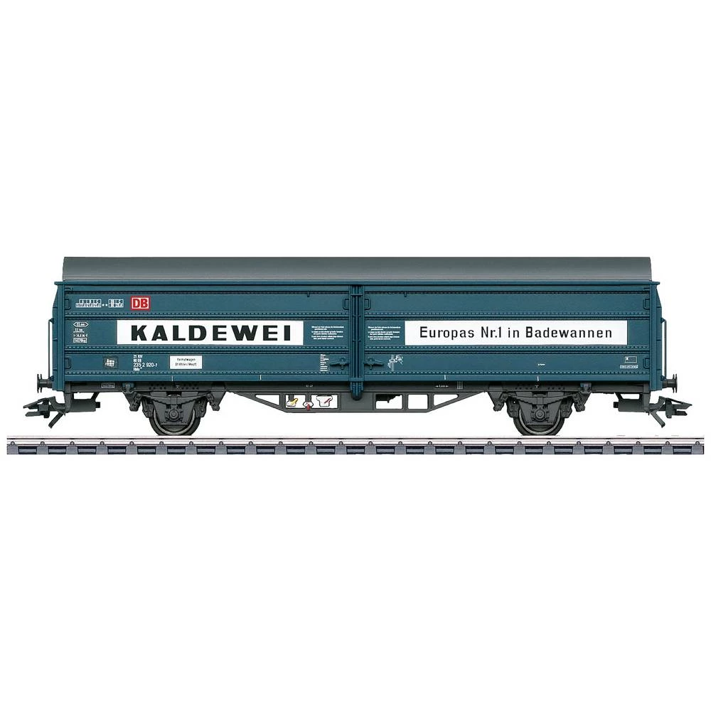 Märklin 47345 H0 Kaldewei prikolica s kliznim zidom DB AG slika
