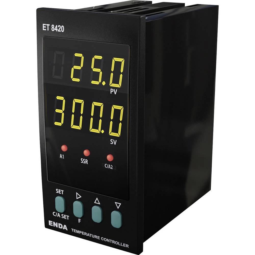 Enda pid termostat Pt100, J, K, L, T, S, R, B -199.9 do 1700 °C (D x Š x V) 87 x 96 x 48 mm slika