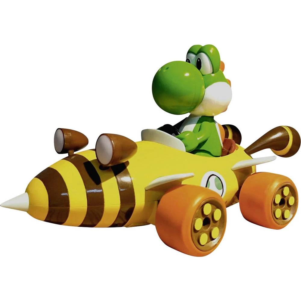 Carrera RC 370181065 Mario Kart Bumble V, Yoshi 1:18 rc model automobila za početnike električni cestovni model slika