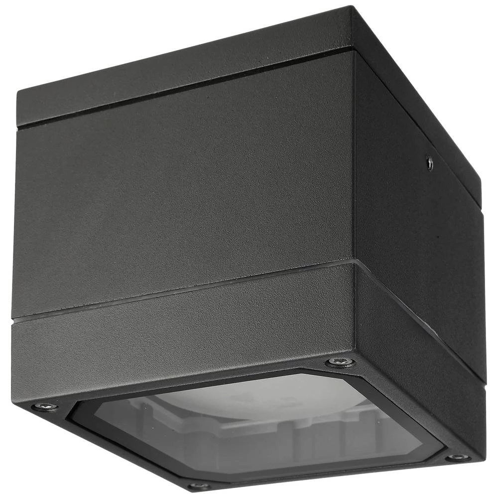 Deko Light 730410 Mob Square II nadgradna stropna svjetiljka LED, halogena žarulja GX53  9 W antracitna boja slika