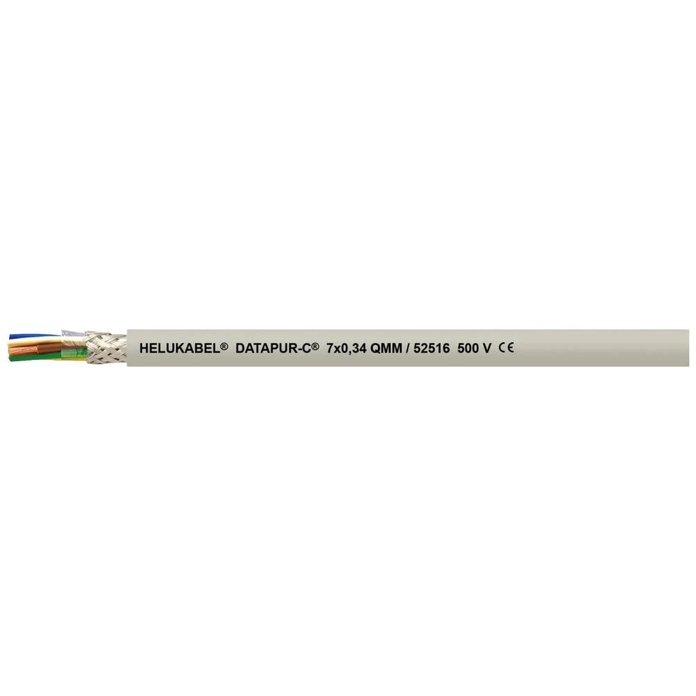 Helukabel 52490-100 podatkovni kabel  2 x 0.14 mm² siva 100 m slika