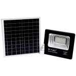 V-TAC solarni zidni reflektor  VT-60W 8575   LED 20 W dnevno svjetlo bijelo crna