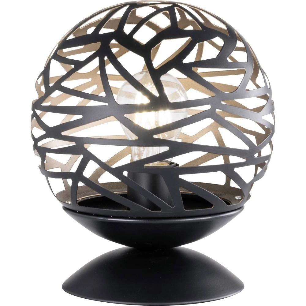 WOFI Stajaće/stolne svjetiljke Stolna svjetiljka Rachel 8363.01.46.8250 Crna, Zlatna E27 slika