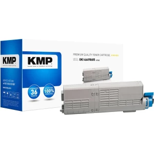 KMP Toner Zamijena OKI 46490605 Kompatibilan Žut 6000 Stranica O-T56X slika
