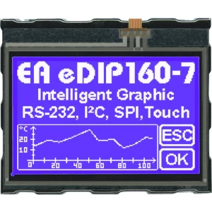 Electronic Assembly LCD zaslon (Š x V x D) 81.5 x 67.5 x 13.6 mm slika