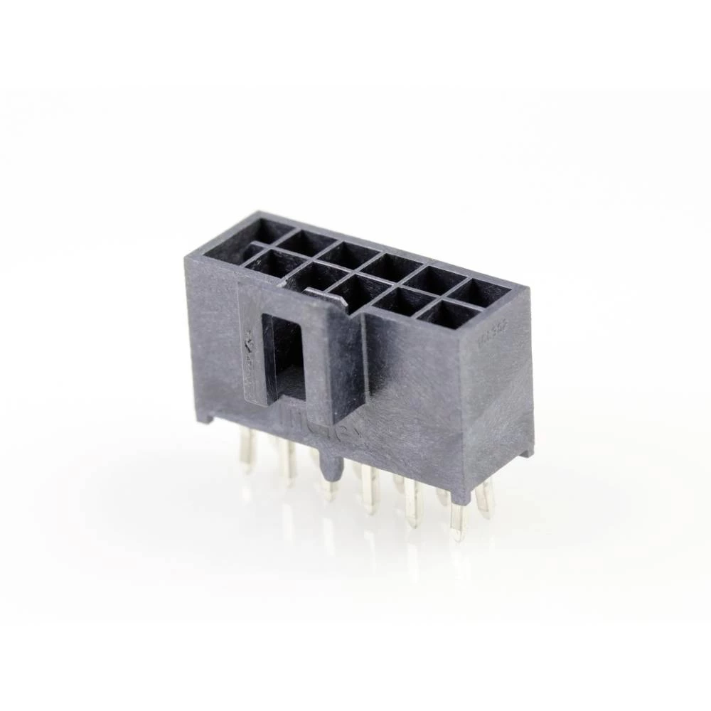 Molex ugradna standardna letva sa ženskim kontaktima Ukupan broj polova 12 Raster: 2.50 mm 1053101212 1 St. Tray slika