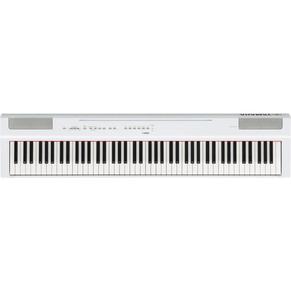 Digital Piano Yamaha P-125WH Bijela Uključuje napajanje slika