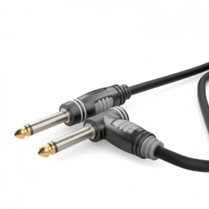 Hicon HBA-6M6A-0600 utičnica audio priključni kabel [1x klinken utikač 6.3 mm (mono) - 1x klinken utikač 6.3 mm (mono)] slika