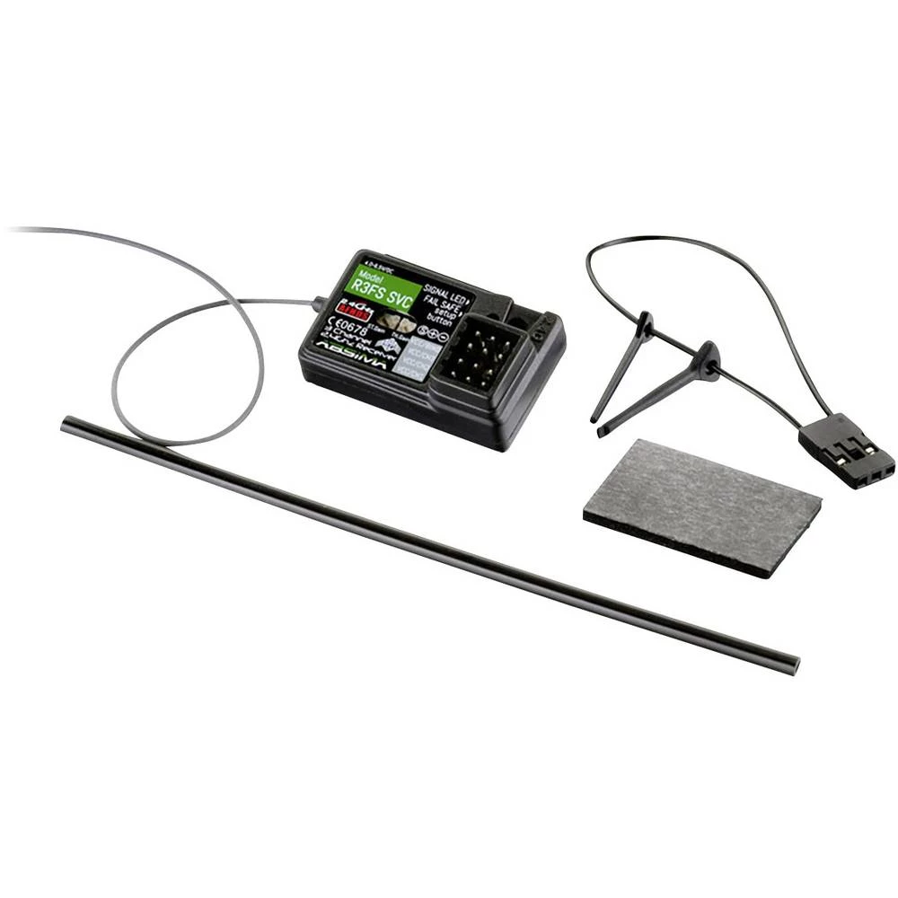 3-kanalni prijamnik Absima R3FS SVC 2,4 GHz Sustav utičnica JR/Futaba slika