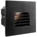 Pribor, crni rešetkasti poklopac za Light Base II COB Outdoor, duljina: 100 mm, širina: 100 mm, visina Deko Light Abdeckung schwarz Gitter für Light Base II COB Outdoor 930420 poklopac      crna