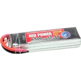 LiPo akumulatorski paket za modele 11.1 V 6500 mAh Broj ćelija: 3 25 C Red Power Softcase Otvoreni kraj kabela