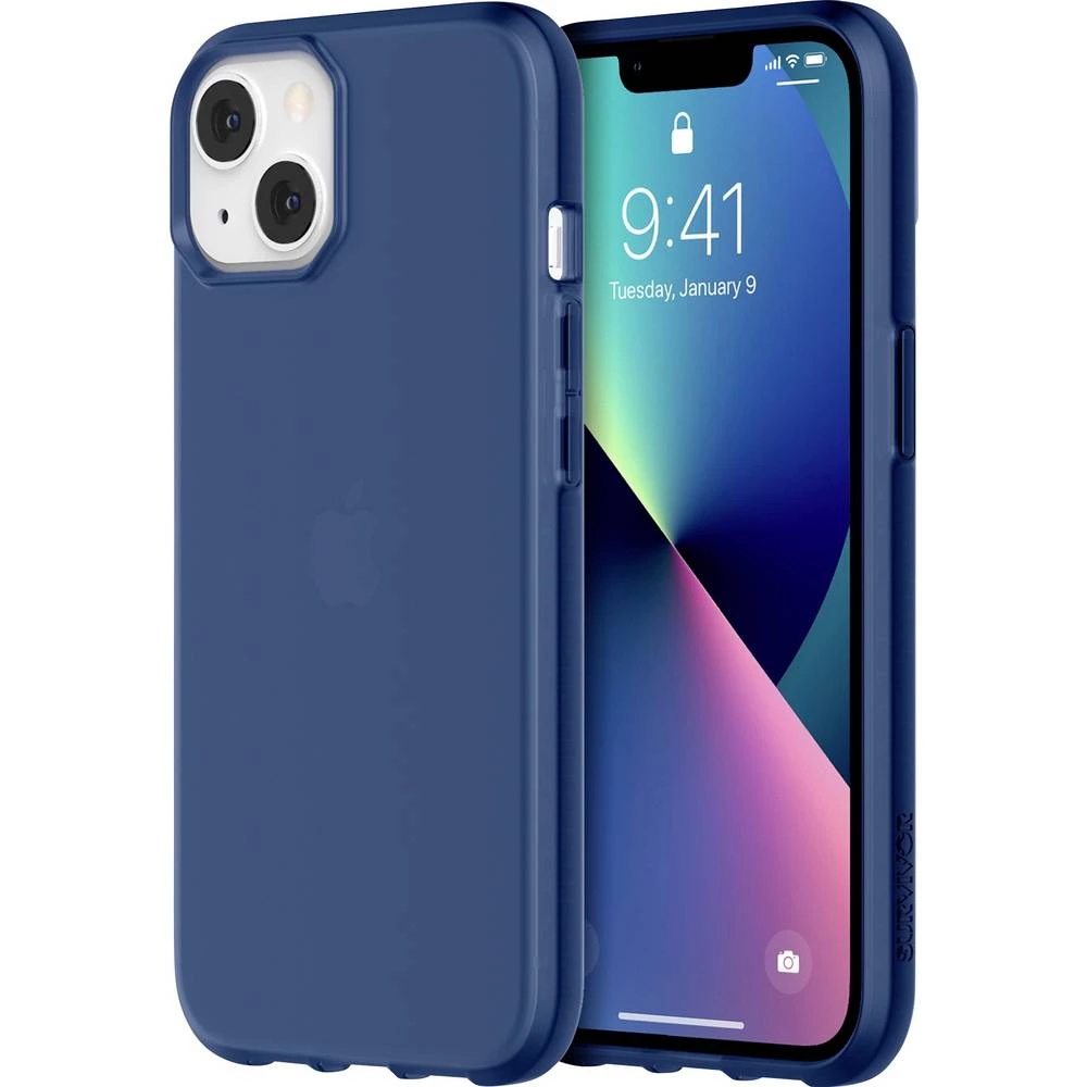 Griffin  Survivor Clear Case  stražnji poklopac za mobilni telefon  Apple  IPhone 13  mornarska, prozirna slika