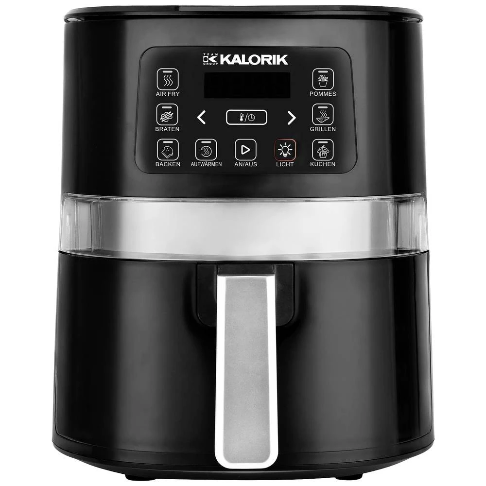 Kalorik TKG FTL 2000 friteza na vrući zrak 1600 W Cool-Touch kućište, funkcija tajmer, premaz protiv lijepljenja, sa zaslonom crna slika