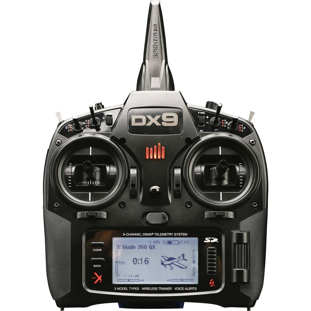 Spektrum DX9 Black Ručni daljinski upravljač 2,4 GHz Broj kanala: 9 slika