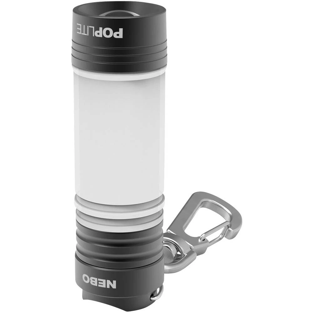 LED Džepna svjetiljka Nebo Poplite baterijski pogon 100 lm 36 g Crna slika