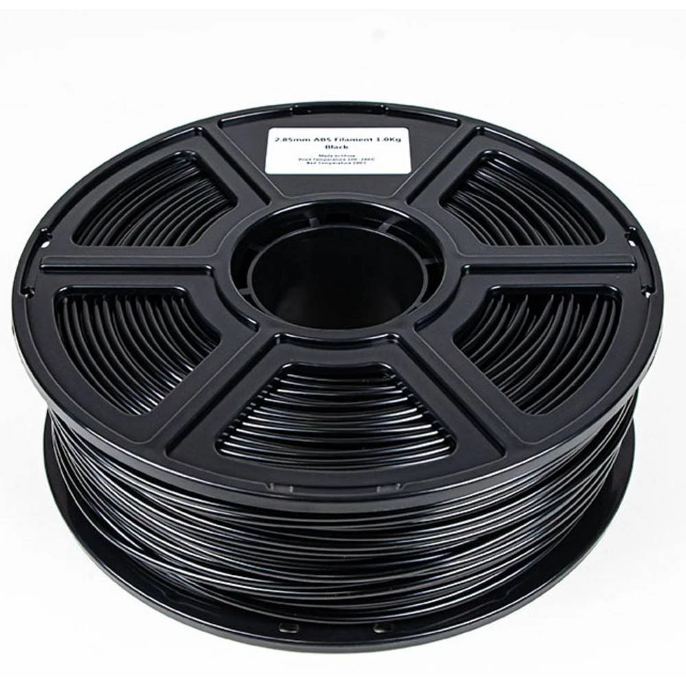 Maertz    8079    Budget ABS SW 2,85 mm 1 KG    3D pisač filament    ABS plastika        2.85 mm    1000 g    crna        1000 g slika