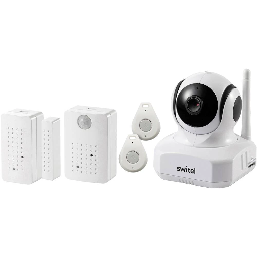 Switel Nadzorna kamera WLAN IP-Okretna/nagibna kamera 1280 x 720 piksel Switel BSW220,Unutrašnje područje BSW220 N/A slika