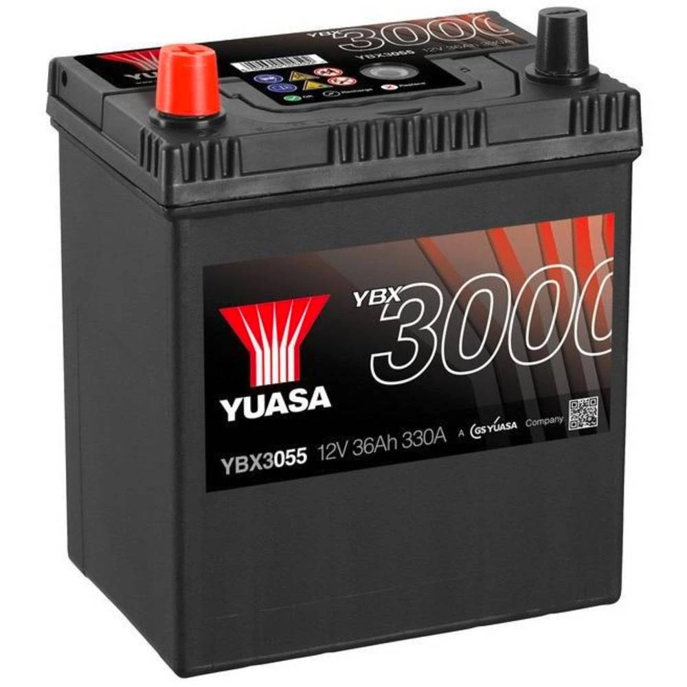 Yuasa SMF YBX3055 auto baterija 36 Ah T1 / T3 Smještaj baterije 1 slika