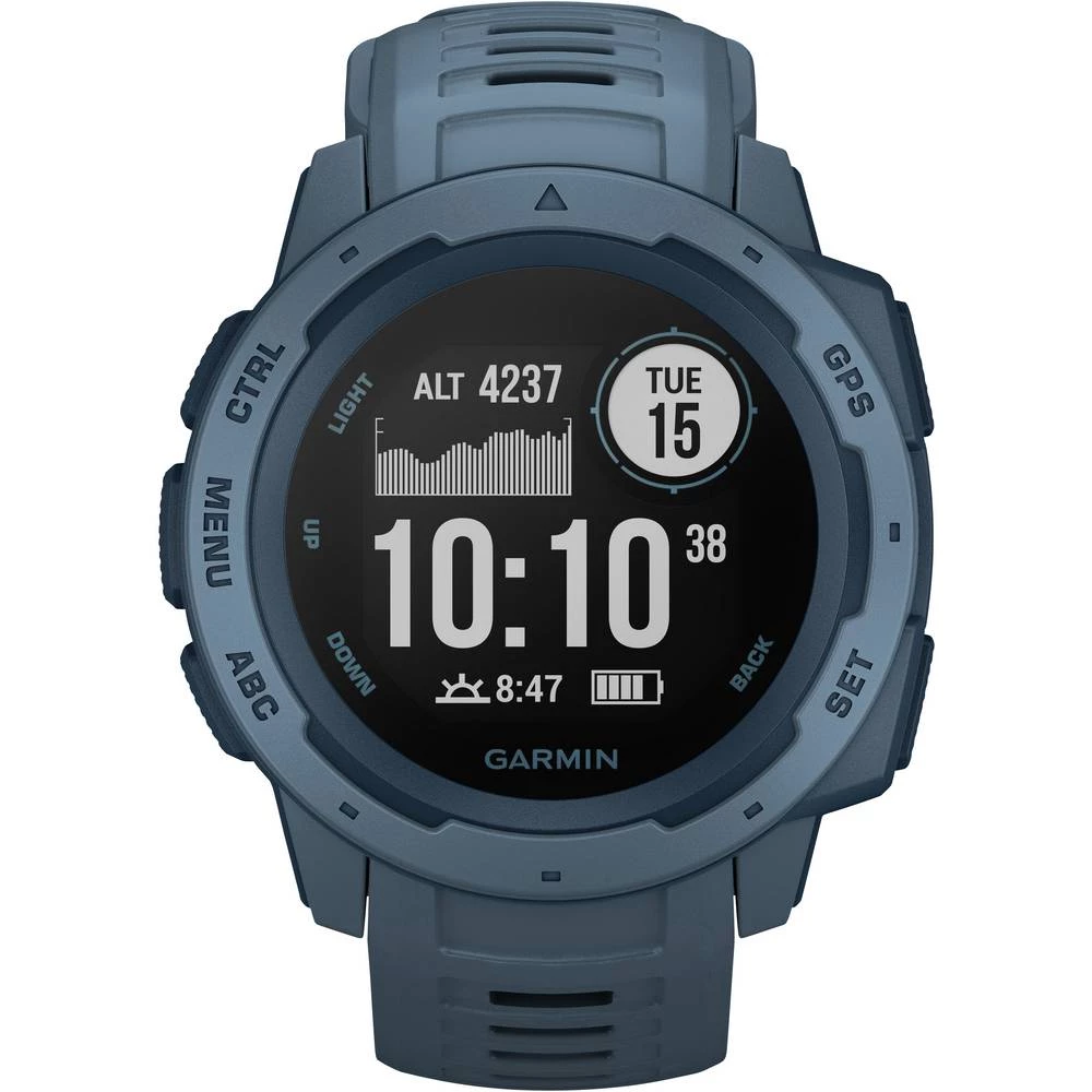 GPS sportski sat Garmin INSTINCT Blau/Dunkelblau Plava boja slika
