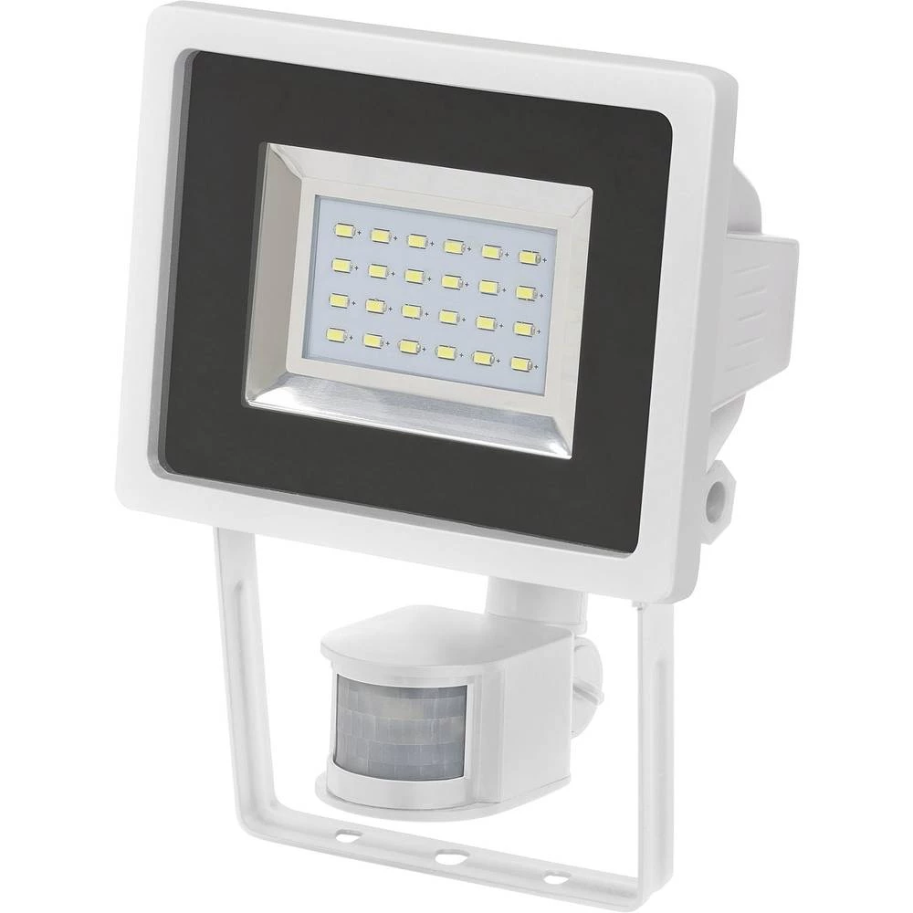 LED vanjski Spotlight s detektor pokreta 12.5 W Dnevno svjetlo-bijela Brennenstuhl DN 2405 1179280220 Bijela slika