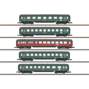 Märklin 087352 Putnički vagoni brze željeznice, DRB, set od 5 komada slika