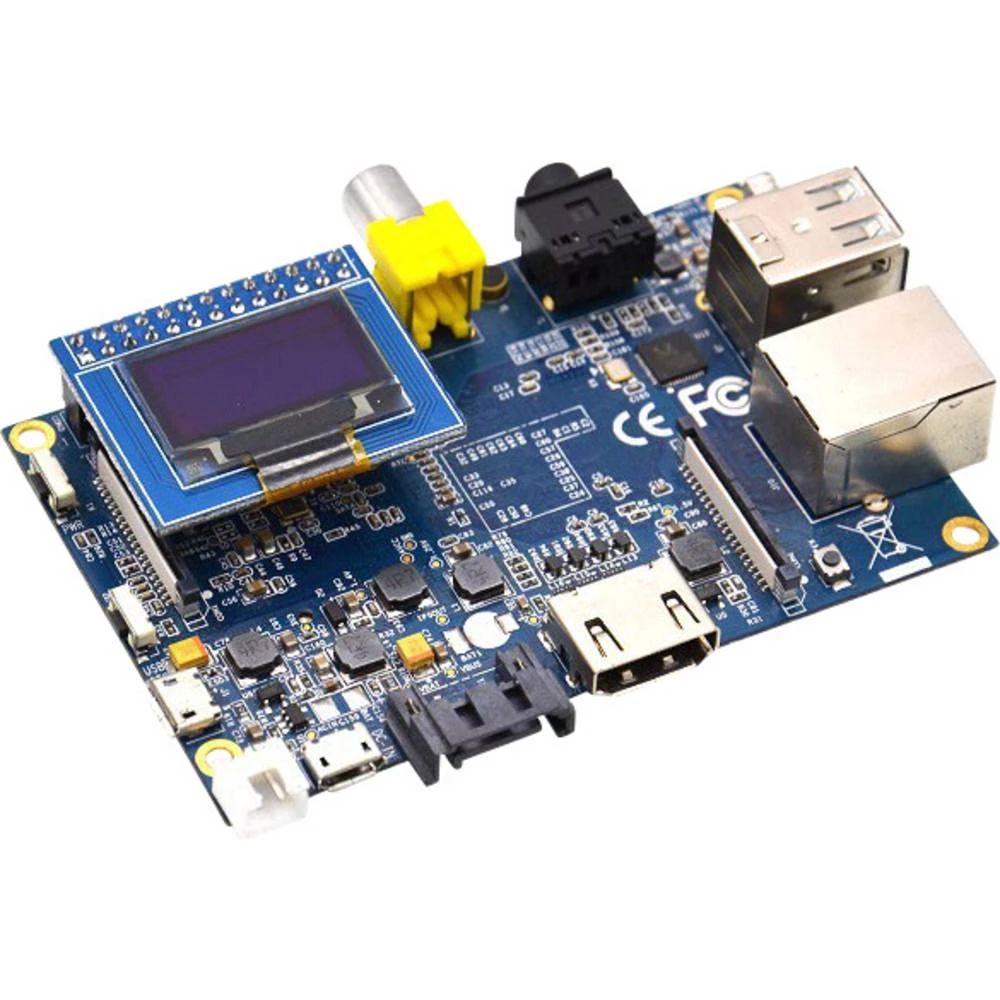 Allnet BananaPi_OLED_Display Modul prikaza 5.1 cm(2 ")128 x 64 piksel Pogodno za: Banana Pi slika