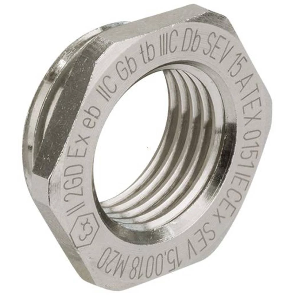 Kaiser Elektro EX3500.48.50 redukcija PG50 M50 mesing (niklovani) 1 St. slika