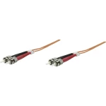 Staklena vlakna Svjetlovodi Priključni kabel [1x Muški konektor ST - 1x Muški konektor ST] 50/125 µ Multimode OM2 1 m Inte
