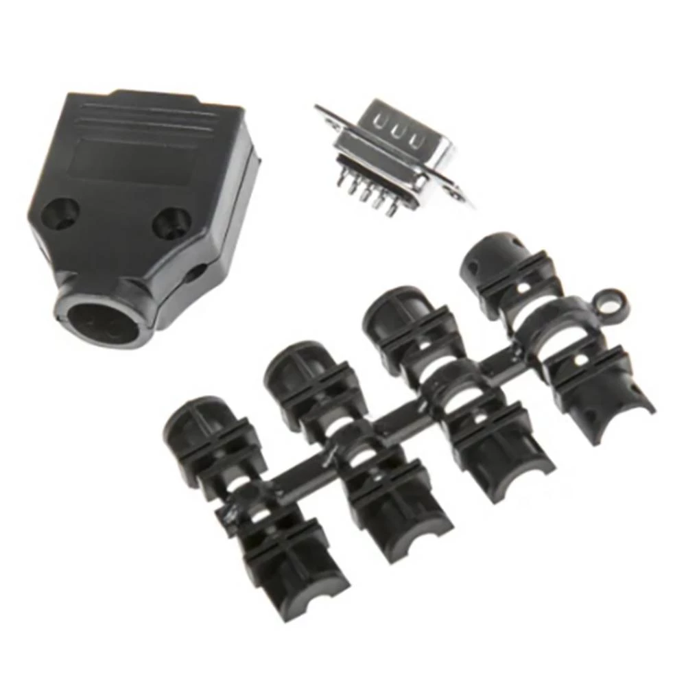 MH Connectors MHDTPPK9-DB9P-K komplet D-Sub pinskih konektora 180 ° Broj polova (broj): 9 lemni kup 1 kom. slika