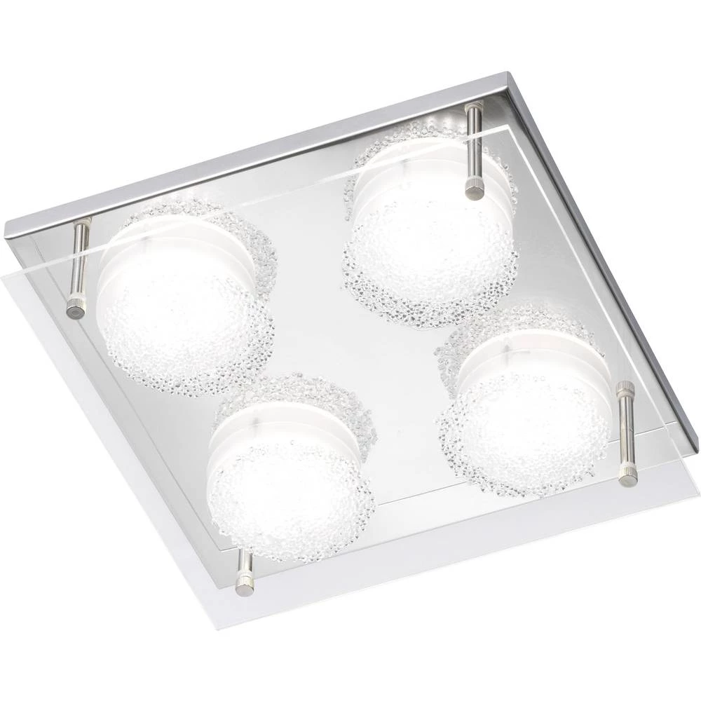 WOFI Namur 9085.04.01.7000 LED stropna svjetiljka ATT.CALC.EEK: LED (A++ - E) 22 W Toplo-bijela Krom boja slika