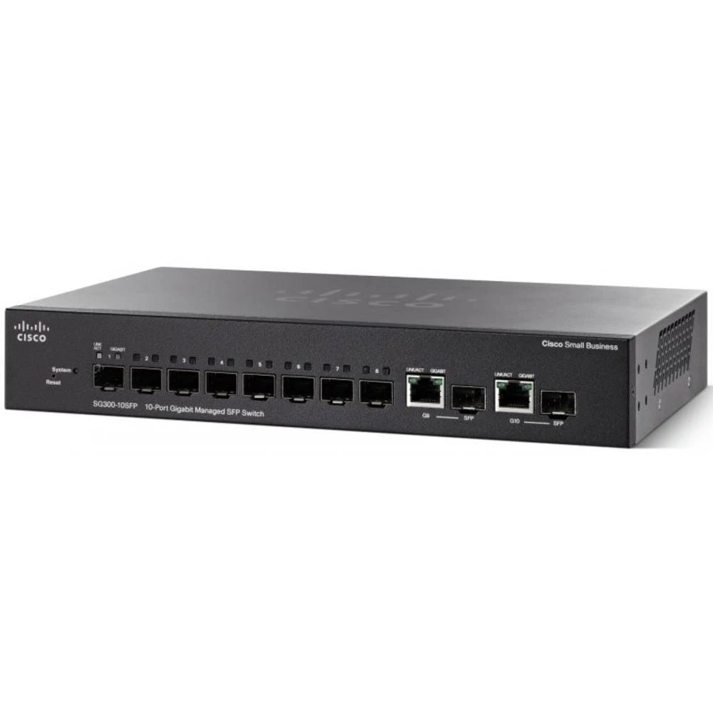 Upravljani mrežni preklopnik Cisco Cisco Small Business SG350-10SFP - Switc slika