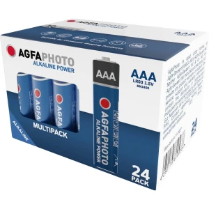 AgfaPhoto Power LR03 micro (AAA) baterija alkalno-manganov  1.5 V 24 St. slika