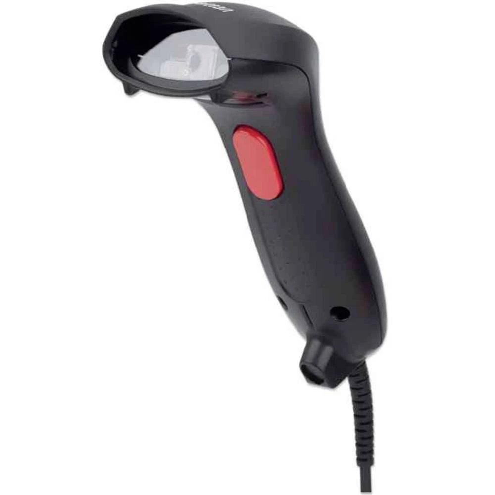 Manhattan 179775 2d bar kod skener ožičeno 1D, 2D ccd crna, crvena ručni skener USB a slika
